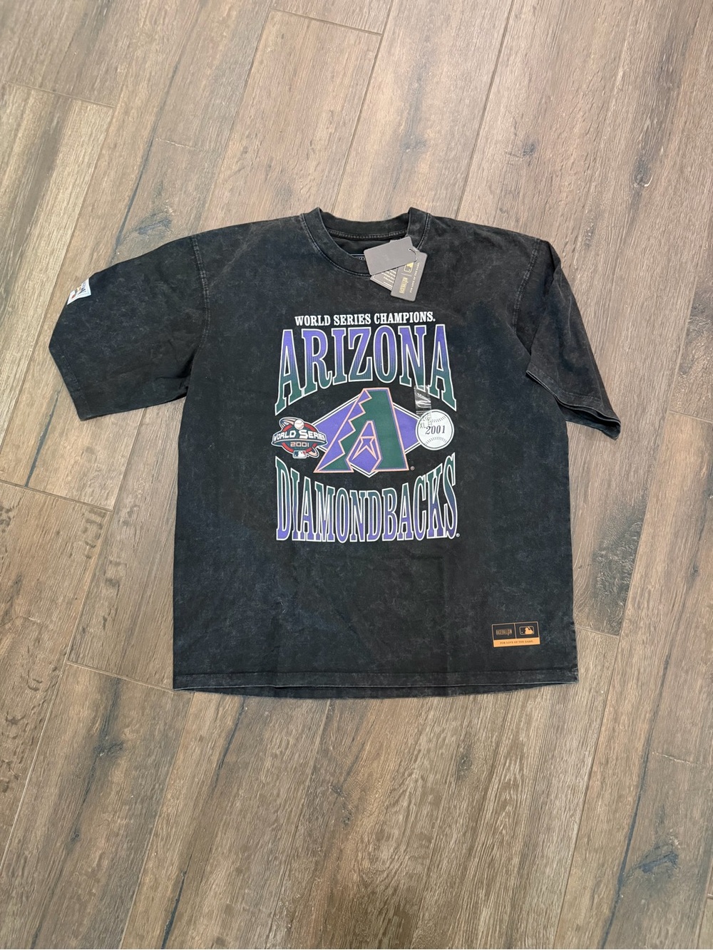Black Graphic Short Sleeve Tee